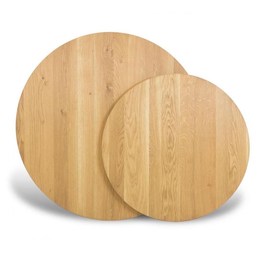 KIT 2x Soffbord OAKLOFT 38x90 cm svart/ek
