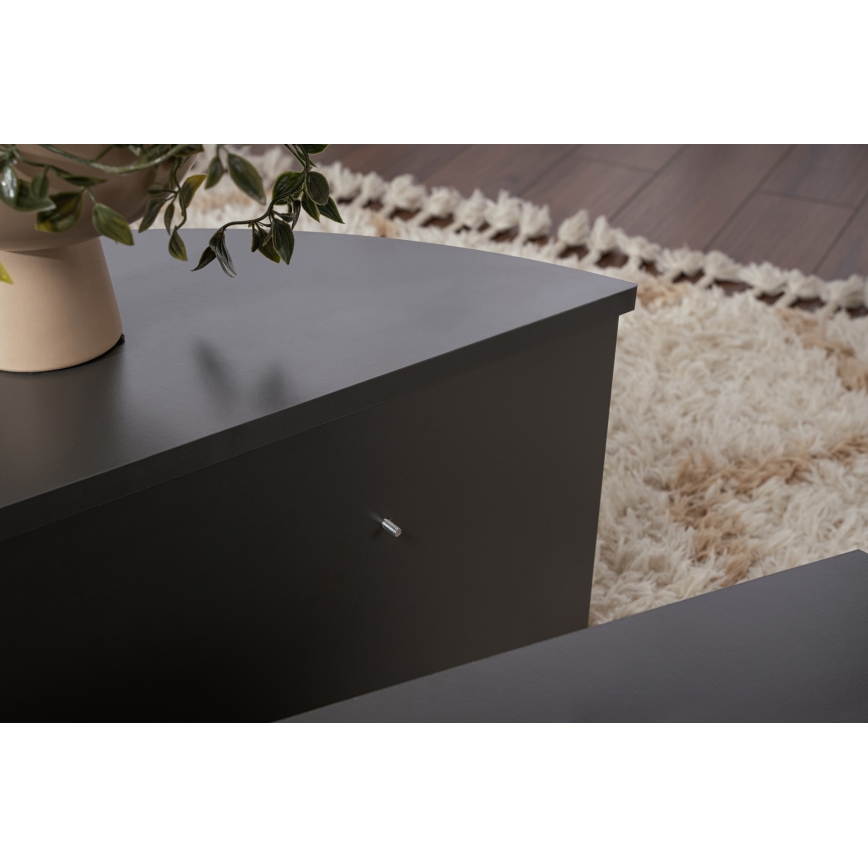 KIT 2x Soffbord ORION antracit