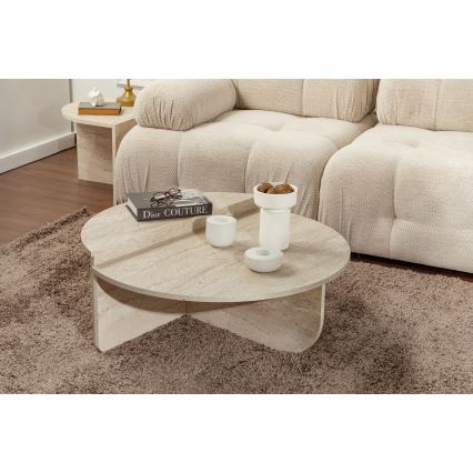 KIT 2x Soffbord ORION beige