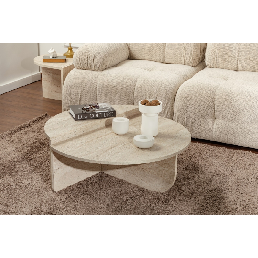 KIT 2x Soffbord ORION beige