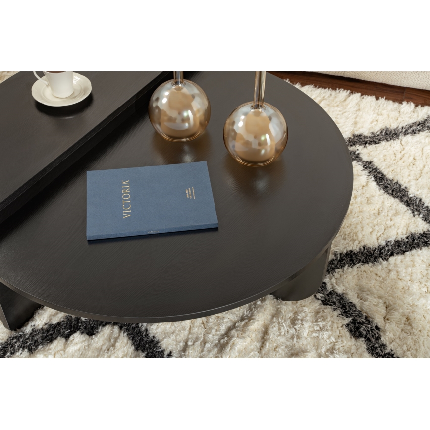 KIT 2x Soffbord ORION svart
