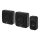 KIT 2x Trådlös batteridriven dörrklocka 3xAAA + 1xA23 IP56
