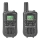 KIT 2x Walkie-talkie med LED-ljus 3xAAA räckvidd 5 km