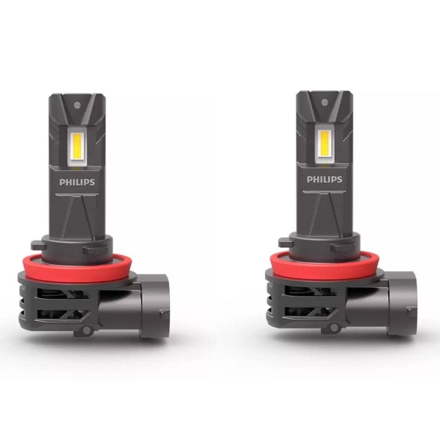 KIT 2xLED Bilglödlampa 11366 U2500 CX H8/H9/H16 PGJ19-1/3/5/20W/12V 6000K