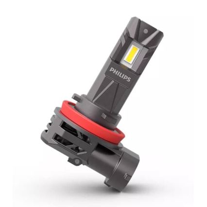 KIT 2xLED Bilglödlampa 11366 U2500 CX H8/H9/H16 PGJ19-1/3/5/20W/12V 6000K