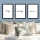 KIT 3x Bild i fotoram 24x29 cm svart
