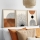 KIT 3x Bild i fotoram 50x70 cm beige/brun