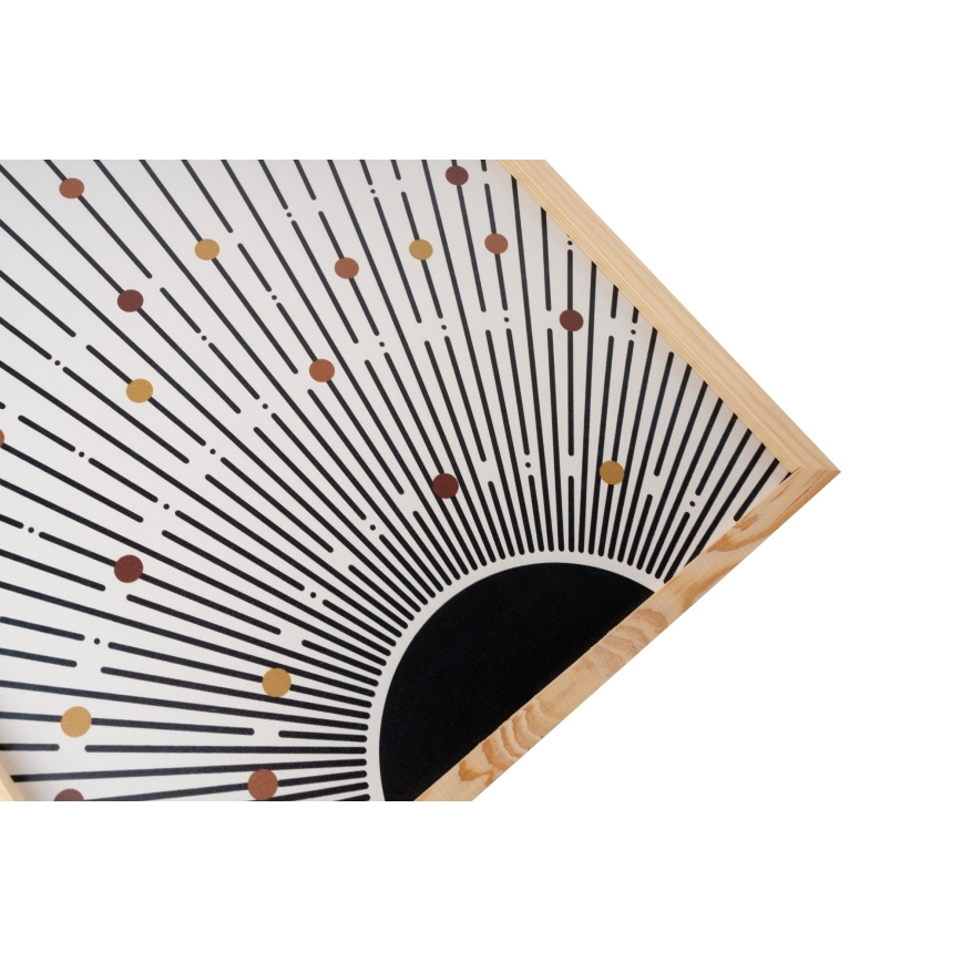 KIT 3x Bild i fotoram 50x70 cm beige/brun