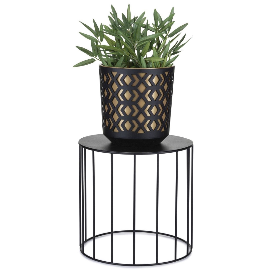 KIT 3x Blomställ LOFT svart