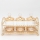 KIT 3x Glasburk guld