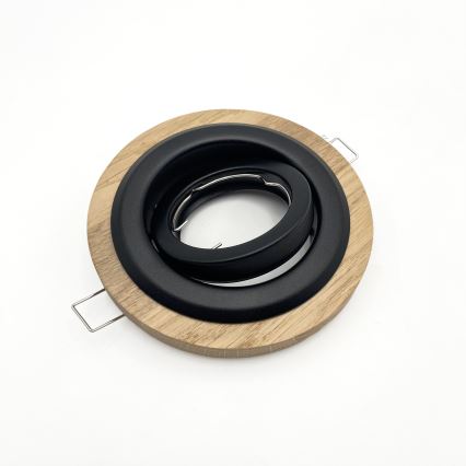 KIT 3x Infälld lampa TOBBY 1xG9/20W/230V diameter 11,5 cm ek/svart