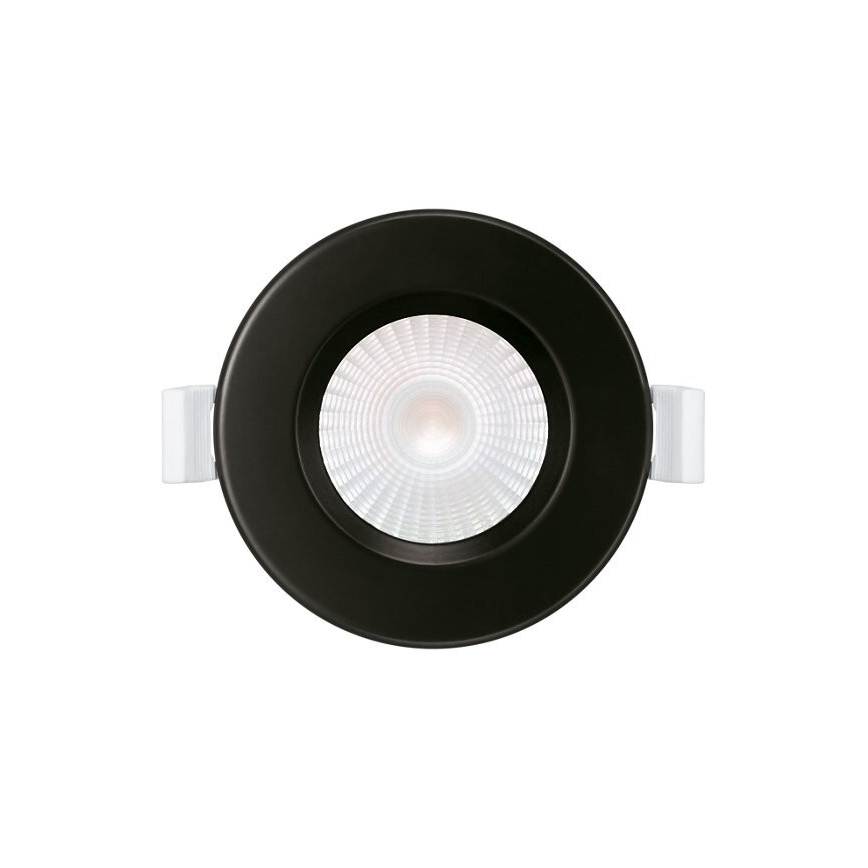 KIT 3x Infälld LED badrumsbelysning LED/5,5W/230V 2700K IP65 svart