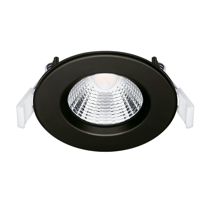 KIT 3x Infälld LED badrumsbelysning LED/5,5W/230V 2700K IP65 svart