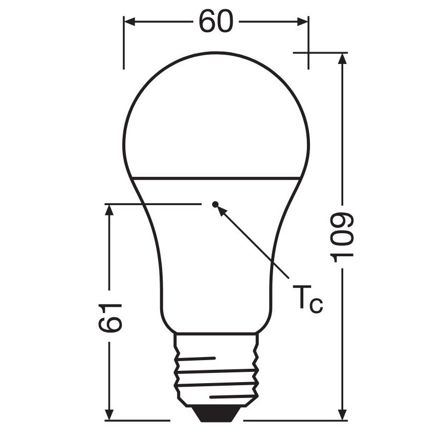 KIT 3x LED glödlampa A60 E27/10W/230V 4000K