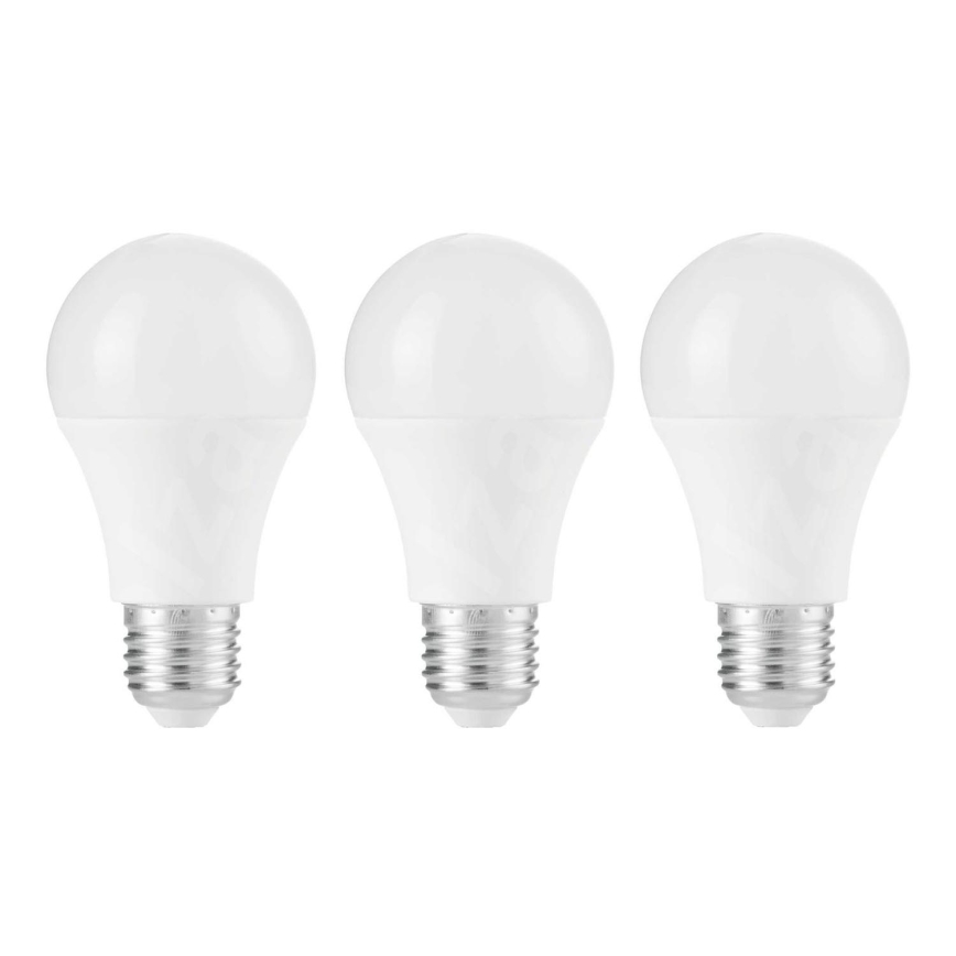 KIT 3x LED glödlampa A67 E27/13W/230V 4000K - Attralux