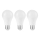 KIT 3x LED glödlampa A67 E27/13W/230V 4000K - Attralux