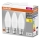 KIT 3x LED glödlampa B38 B22d/4,9W/230V 3000K - Osram