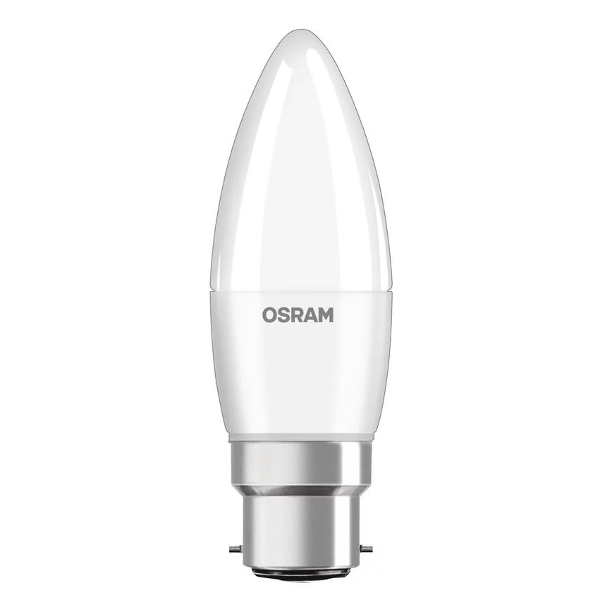 KIT 3x LED glödlampa B38 B22d/4,9W/230V 3000K - Osram