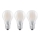 KIT 3x LED glödlampa E27/7W/230V 2700K