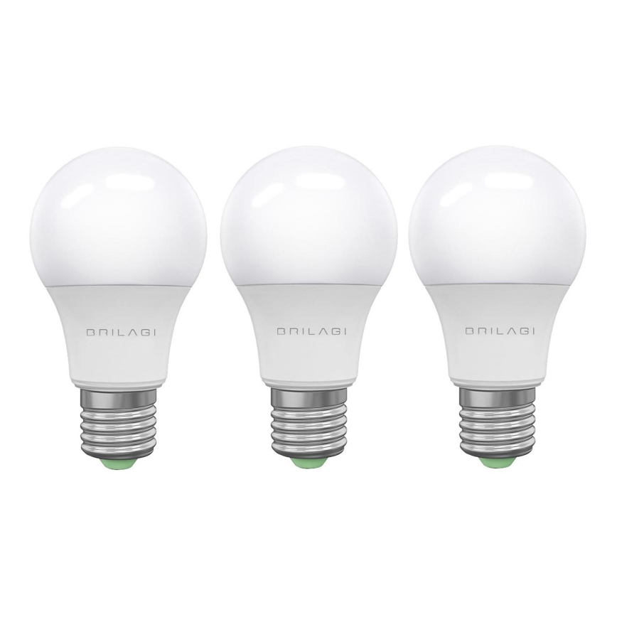 KIT 3x LED glödlampa ECOLINE A60 E27/15W/230V 6500K - Brilagi