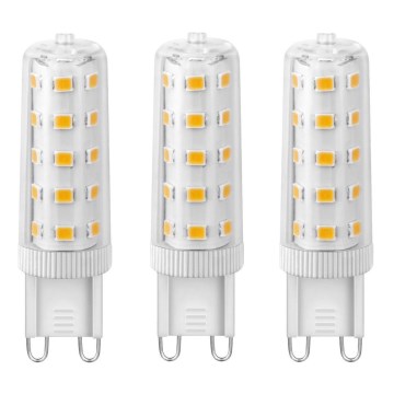 KIT 3x LED glödlampa ECOLINE G9/4,5W/230V 3000K - Brilagi