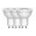 KIT 3x LED glödlampa GU10/3,1W/230V 2700K