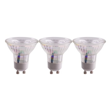 KIT 3x LED glödlampa GU10/4,5W/230V 4000K
