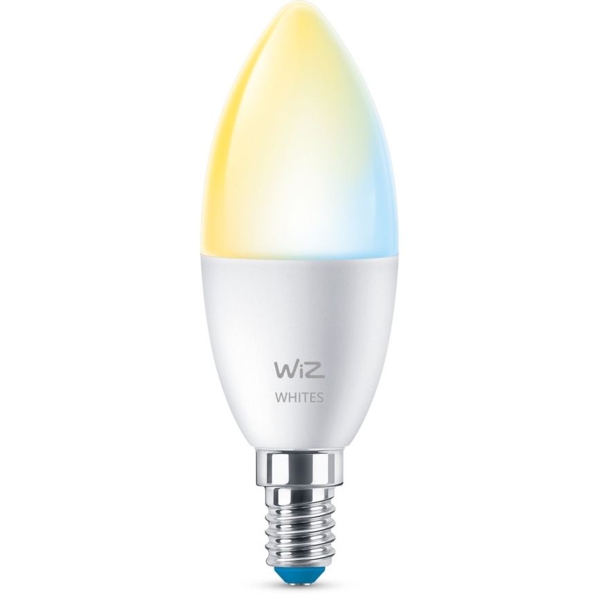 KIT 3x LED Ljusreglerad glödlampa C37 E14/4,9W/230V 2700-6500K CRI 90 Wi-Fi - WiZ
