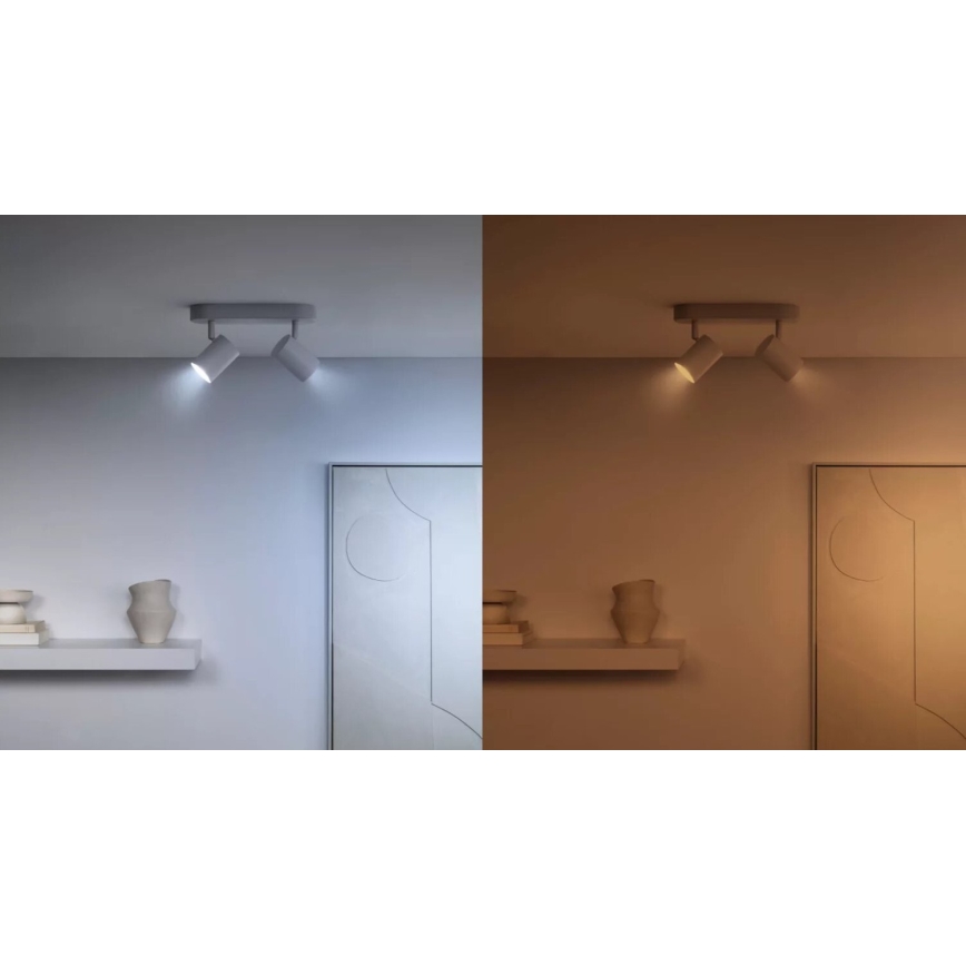 KIT 3x LED RGBW dimbar lampa PAR16 GU10/4,7W/230V 2200-6500K Wi-Fi - WiZ