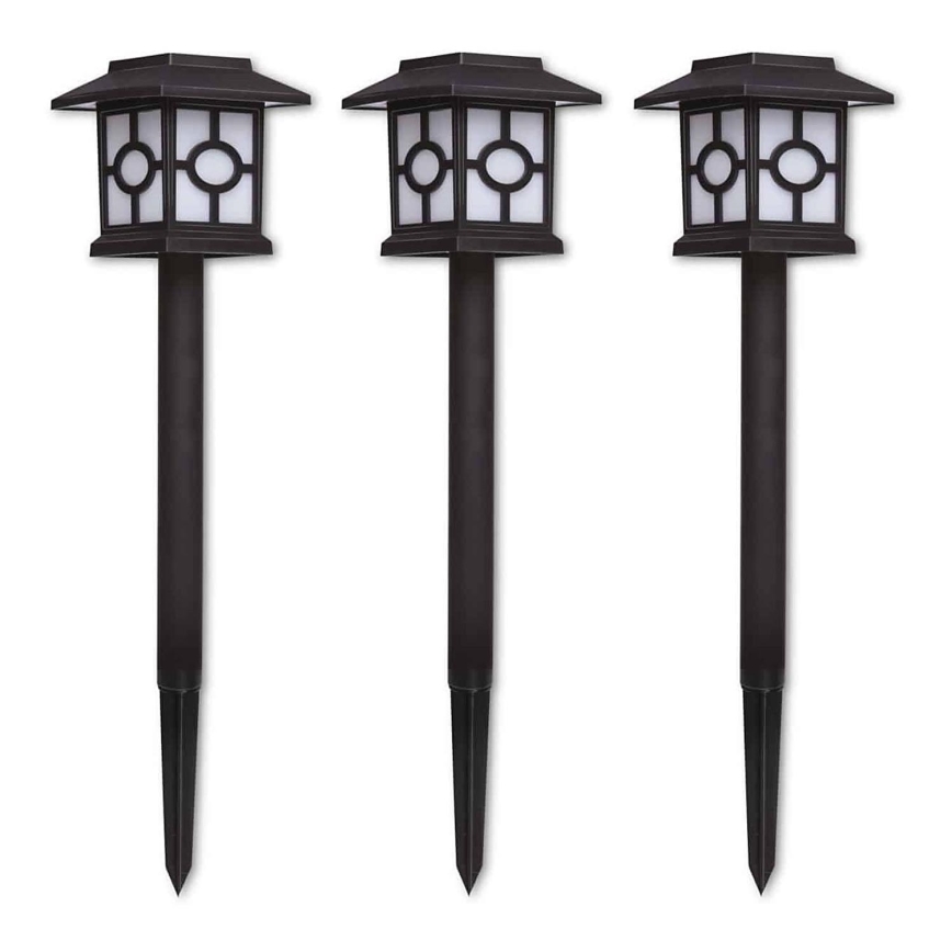 KIT 3x LED solcellsbelysning LED/1,2V