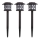 KIT 3x LED solcellsbelysning LED/1,2V