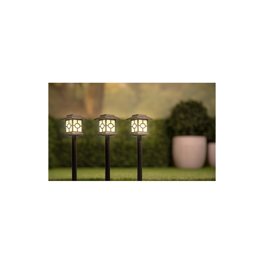 KIT 3x LED solcellsbelysning LED/1,2V