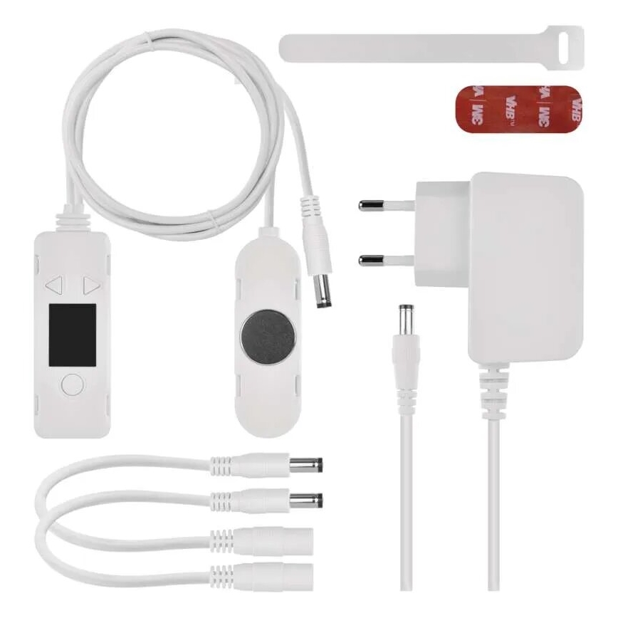 KIT 3x Radiatorfläktar 5/230V vit