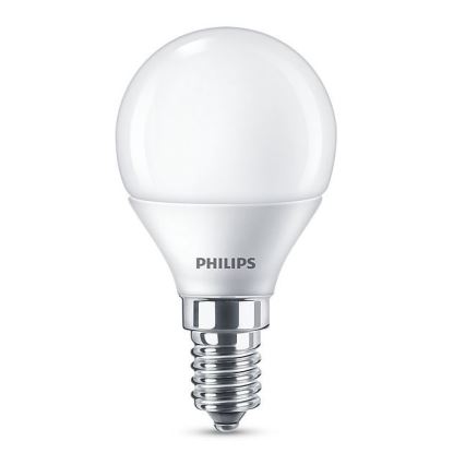 KIT 4x LED glödlampa Philips P45 E14/5,5W/230V 2700K