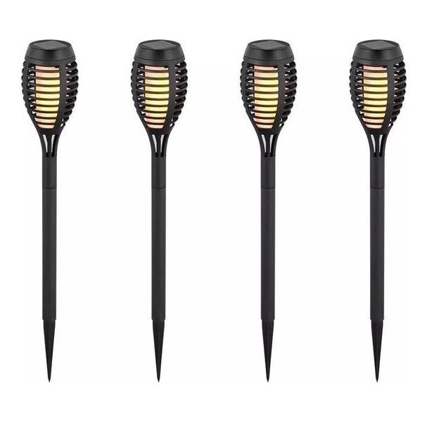 KIT 4x LED solcellslampa 4xLED/3,6V 1xAAA IP44 100 mAh