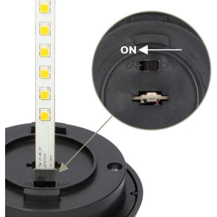 KIT 4x LED solcellslampa 4xLED/3,6V 1xAAA IP44 100 mAh
