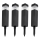 KIT 4x LED solcellslampa LED/0,06W/1,2V 1xAAA 6000K IP44 100 mAh