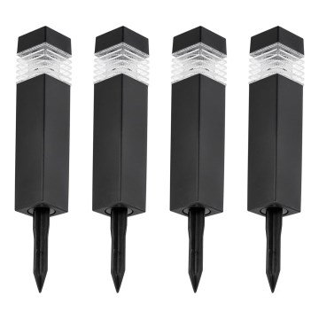 KIT 4x LED solcellslampa LED/0,06W/1,2V 6000K IP44