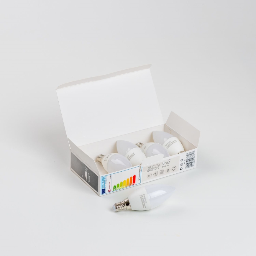 KIT 5x LED glödlampa E14/5,5W/230V 2700K - Paulmann 28782