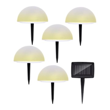 KIT 5x LED solcellsbelysning LED/1,2V Flerfärgad