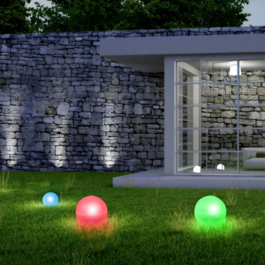 KIT 5x LED solcellsbelysning LED/3,2V Flerfärgad