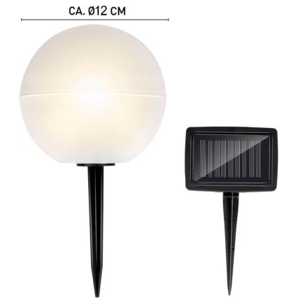 KIT 5x LED solcellsbelysning LED/3,2V Flerfärgad
