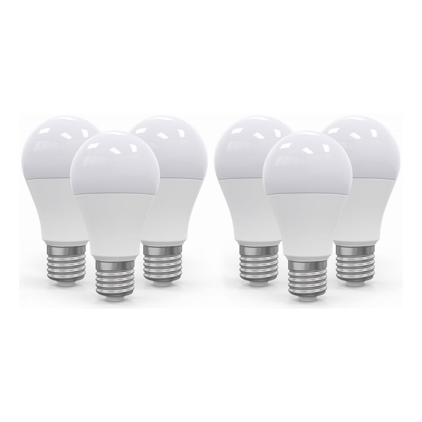 KIT 6x LED glödlampa E27/10W/230V 2800K