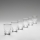 Kit 6x likörglas genomskinlig