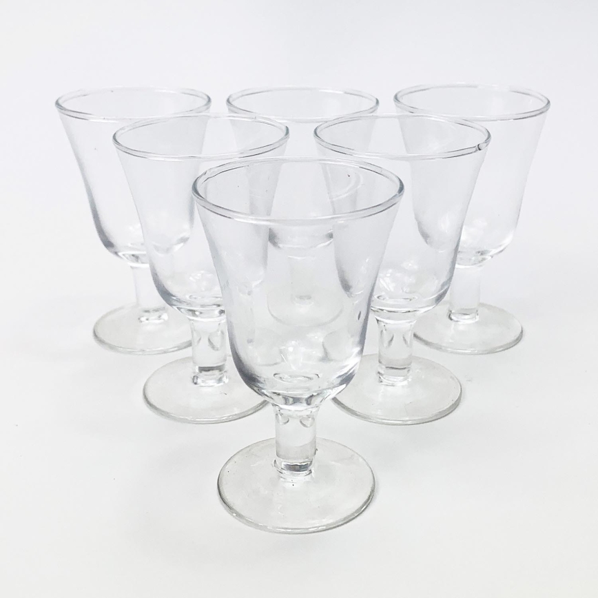 Kit 6x likörglas genomskinlig