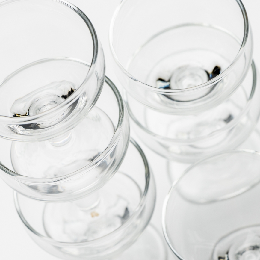 Kit 6x likörglas genomskinlig