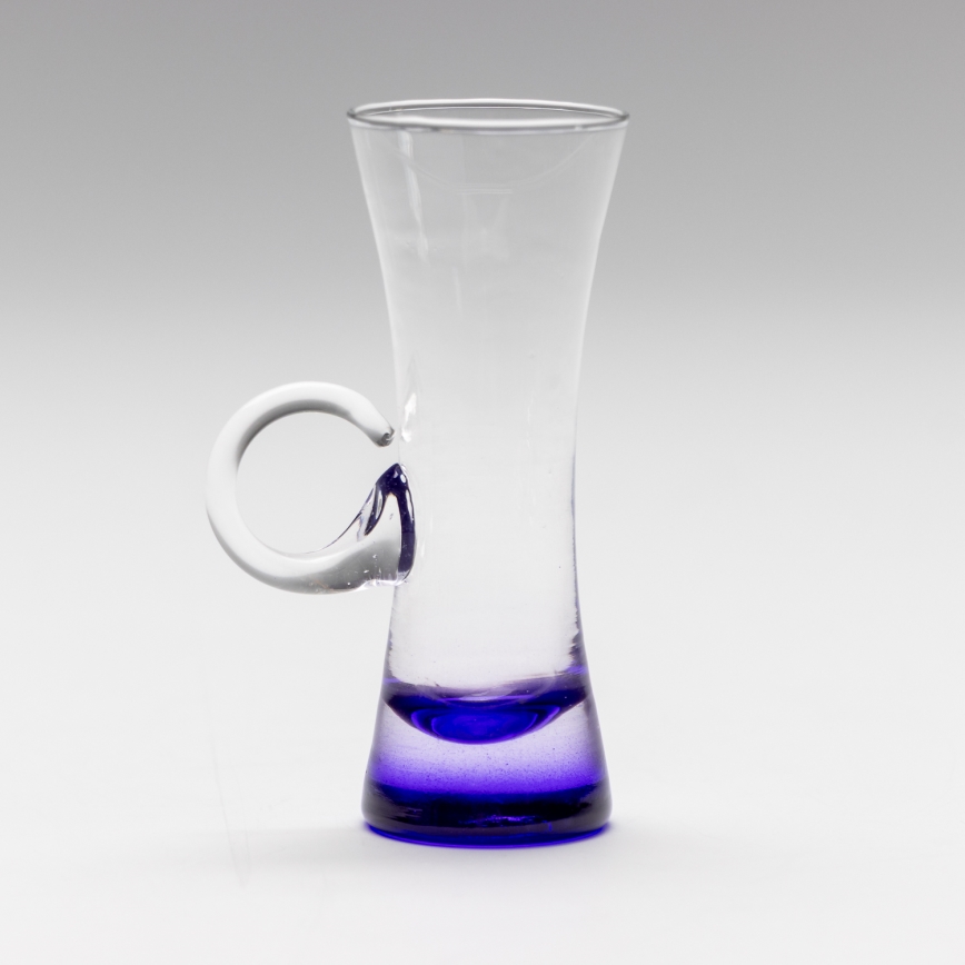 Kit 6x likörglas med handtag lila