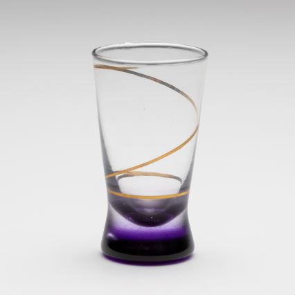 Kit 6x snappsglas 25 mm genomskinlig grön
