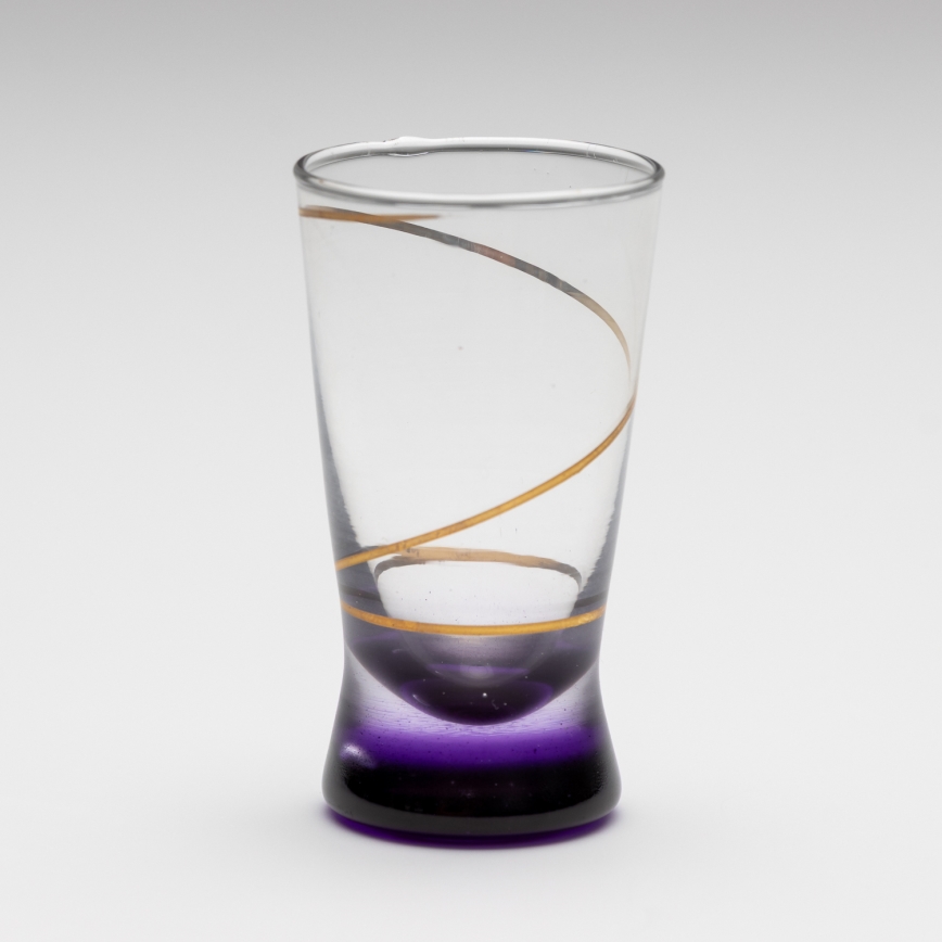 Kit 6x snappsglas 25 mm genomskinlig grön