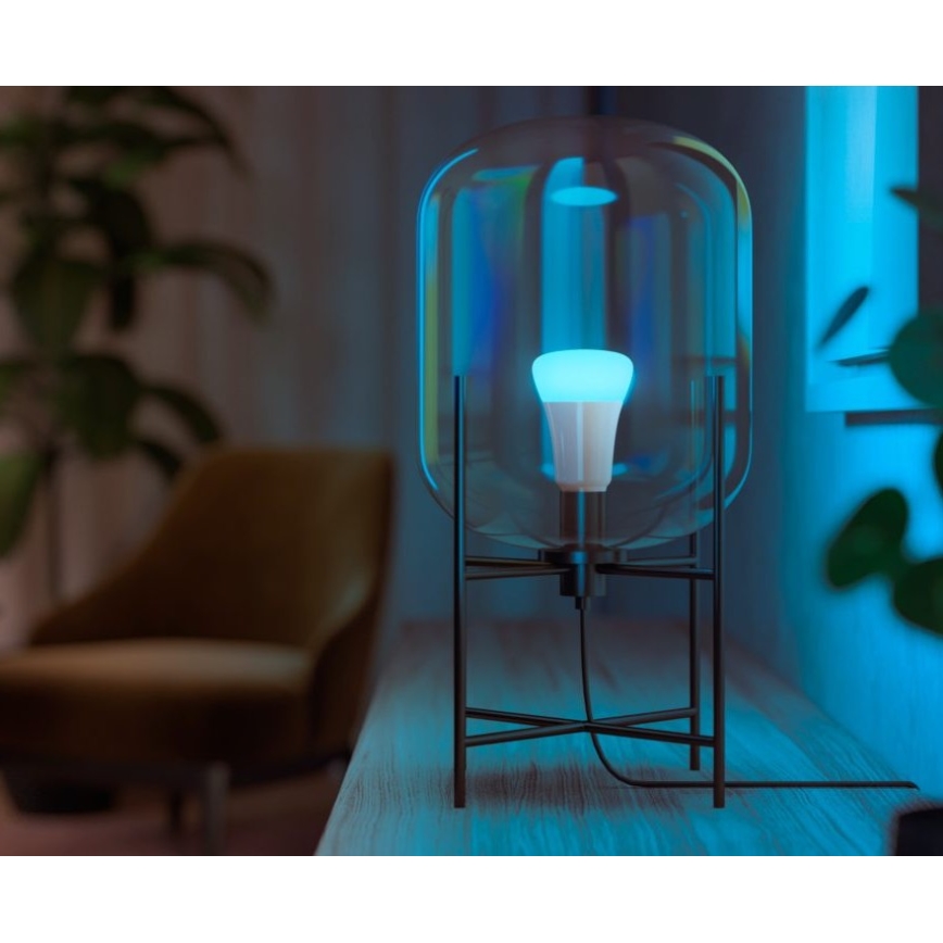 KIT - LED RGBW dimbar remsa Philips Hue WHITE AND COLOR AMBIANCE 2m LED/20W/230V + 2x LED Ljusreglerad glödlampa Philips A60 E27/9W/230V 2000-6500K